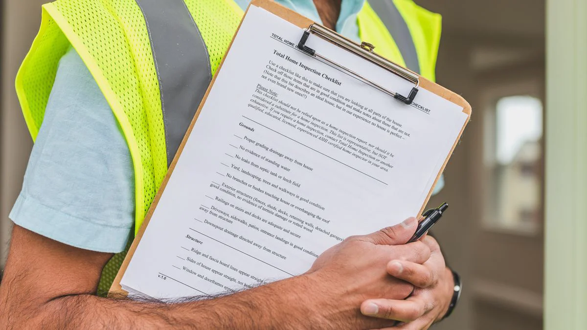 Een persoon controleert domeingegevens en factuurinformatie naast elkaar op een bureau