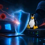 Windows virus vergeleken met Linux-risico’s