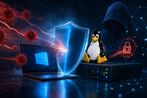 Lees meer over het artikel Windows virus vergeleken met Linux-risico’s